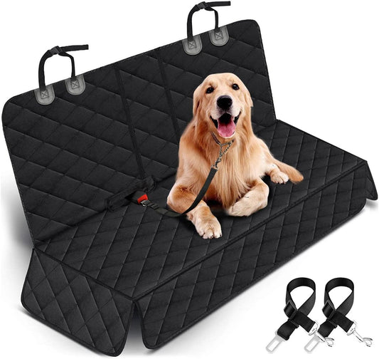 Waterproof Dog Car Seat Cover | Non-Slip Back Seat Protector for Cars, SUVs & Trucks