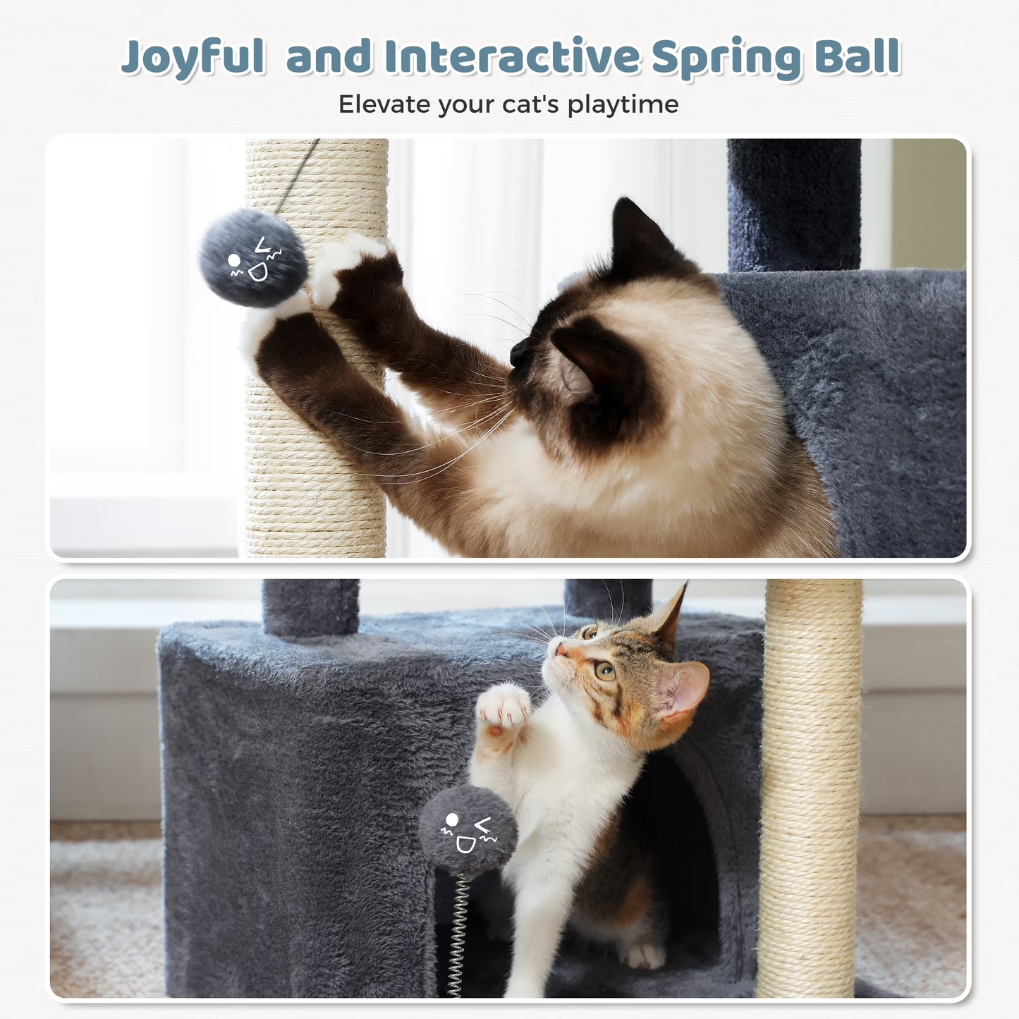 Cat Tree for Large Cats Cat Tower for Indoor